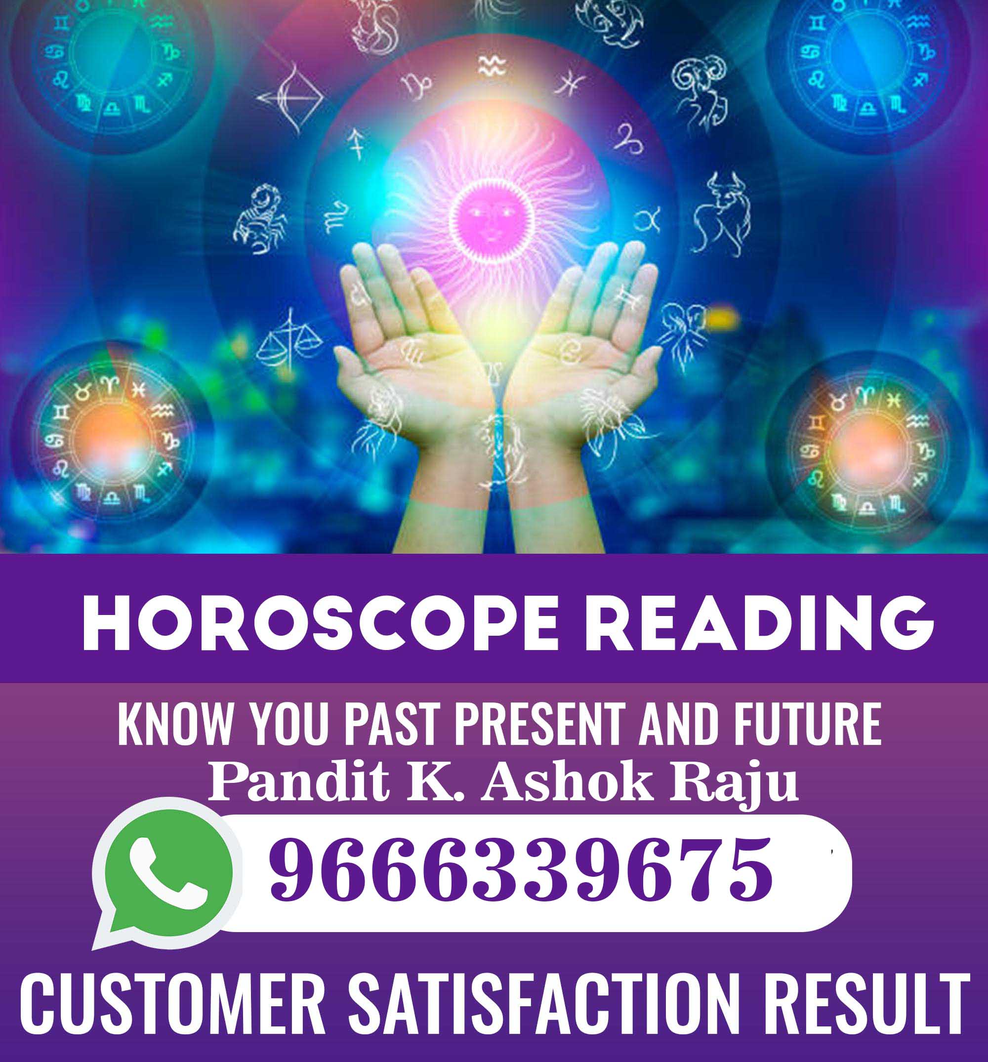 Pandit K. Ashok Raju Astrology Services Banner